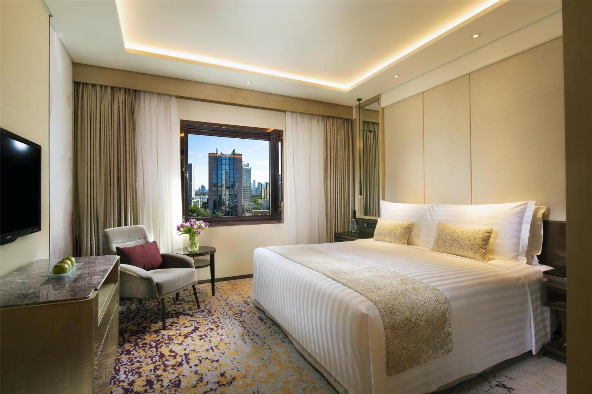 Kempinski Hotel Beijing Lufthansa Centre Buitenkant foto